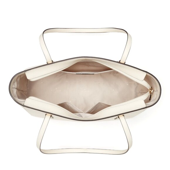 New Kate Spade Schuyler Medium Tote Saffiano Meringue - Picture 5 of 5